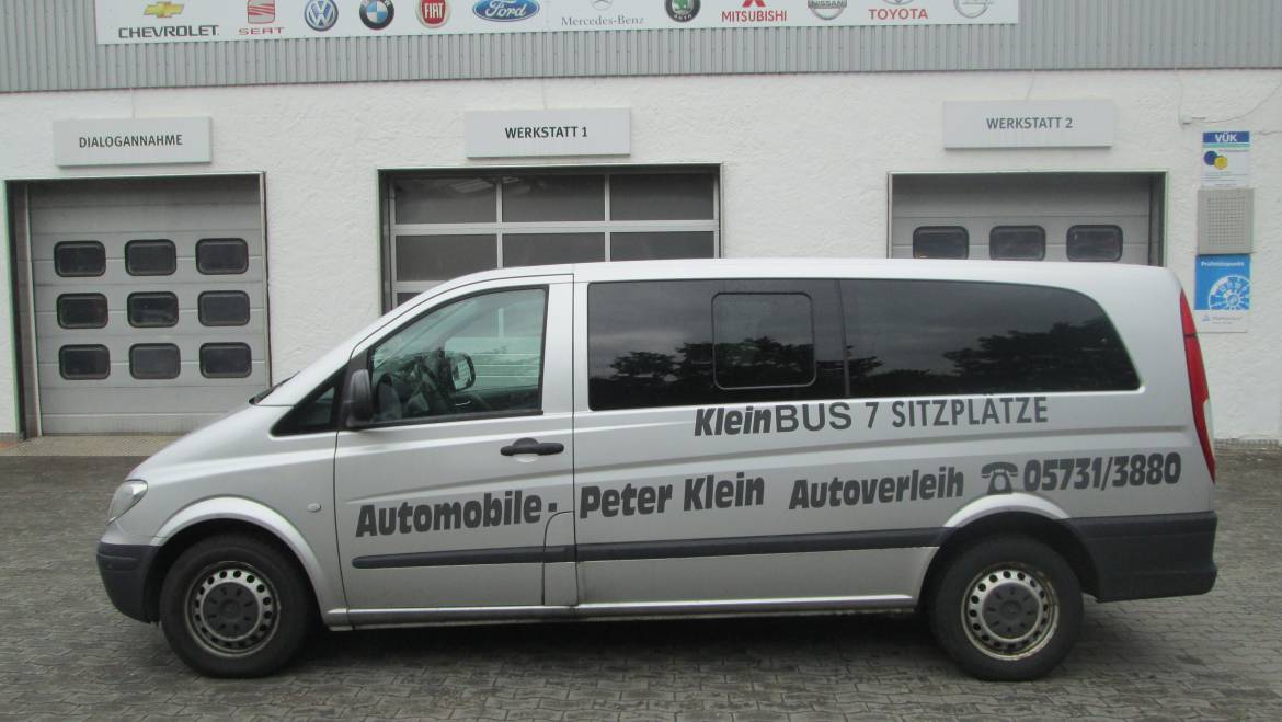 Mercedes Vito 7 Sitzer