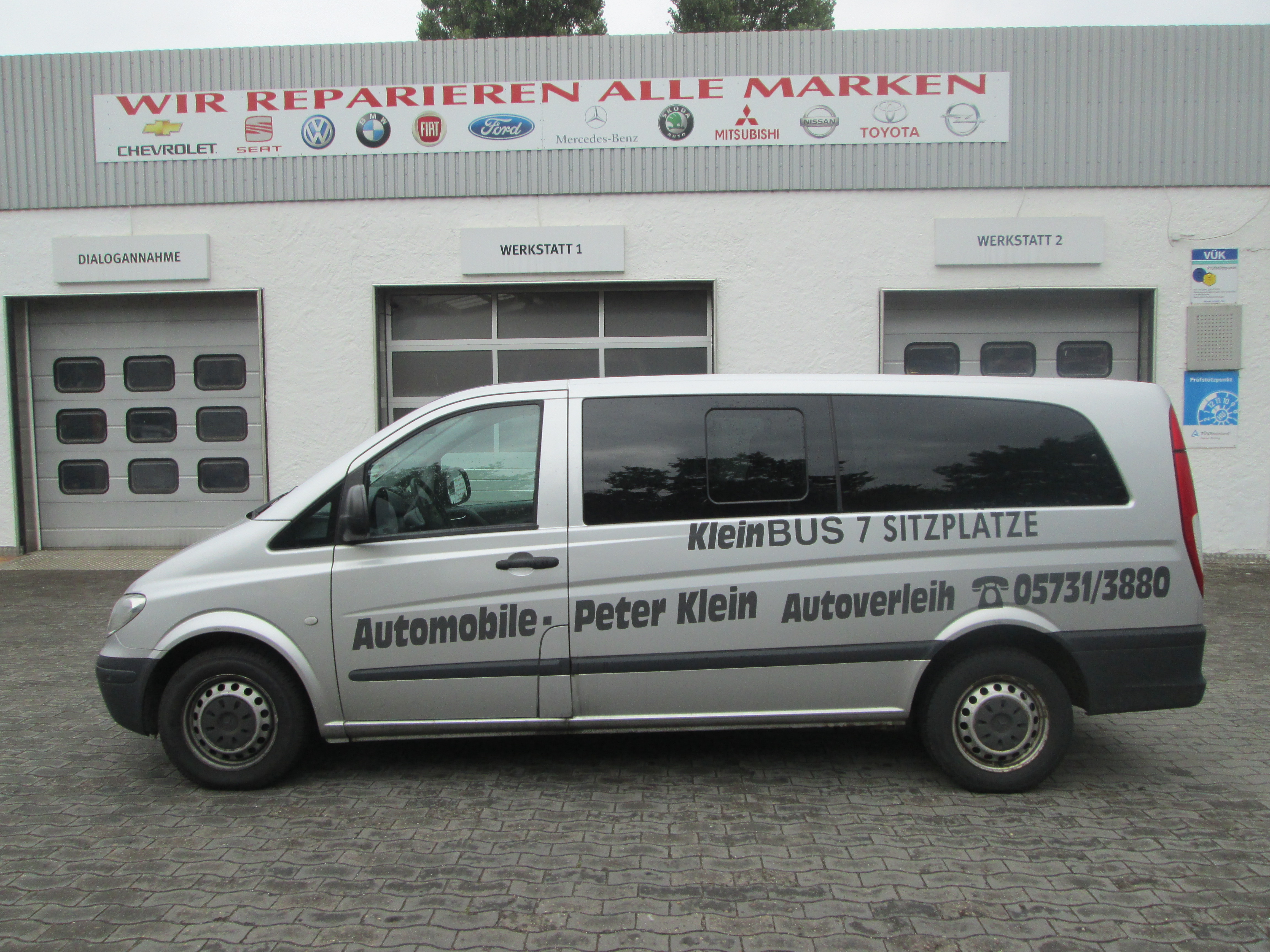 Mercedes Vito 7 Sitzer